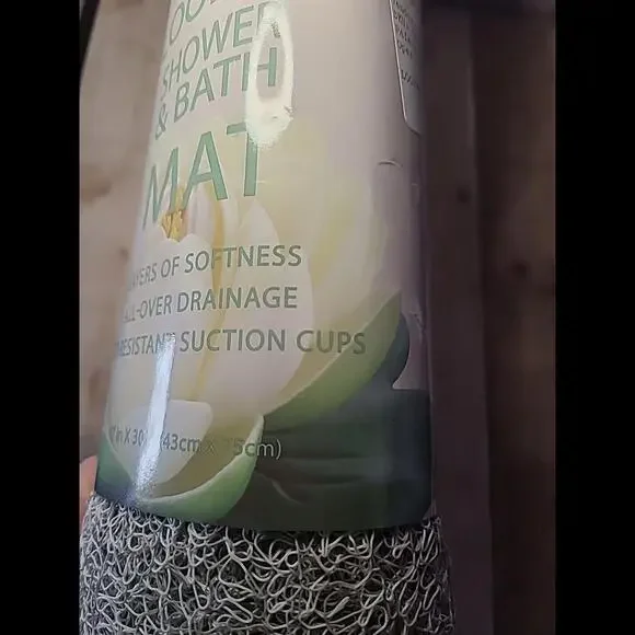 Sultans Linens Loofah Shower And Bath Mat - Picture 3 of 9